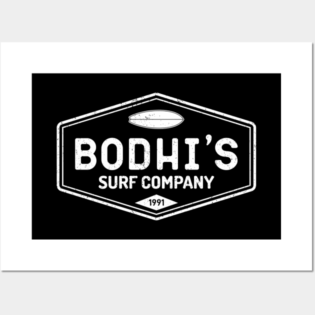 Bodhi's Surf Company, Point Break Wall Art by idjie